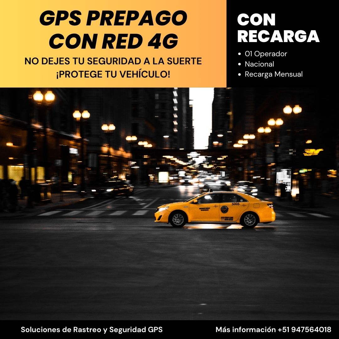 GPS 4G PREPAGO